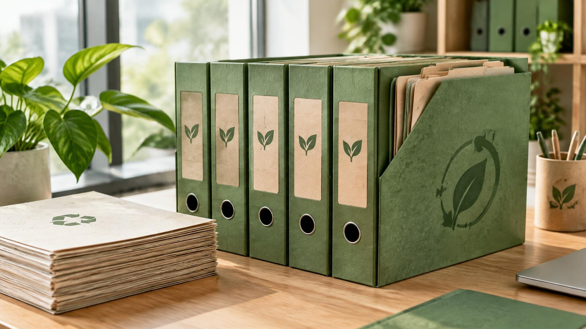 sustainable office filing