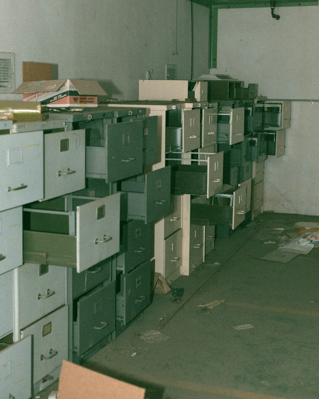 green corporate archive